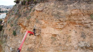 Confortement de falaise