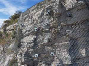 Confortement de falaises en PACA