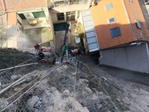 Confortement de falaises en PACA