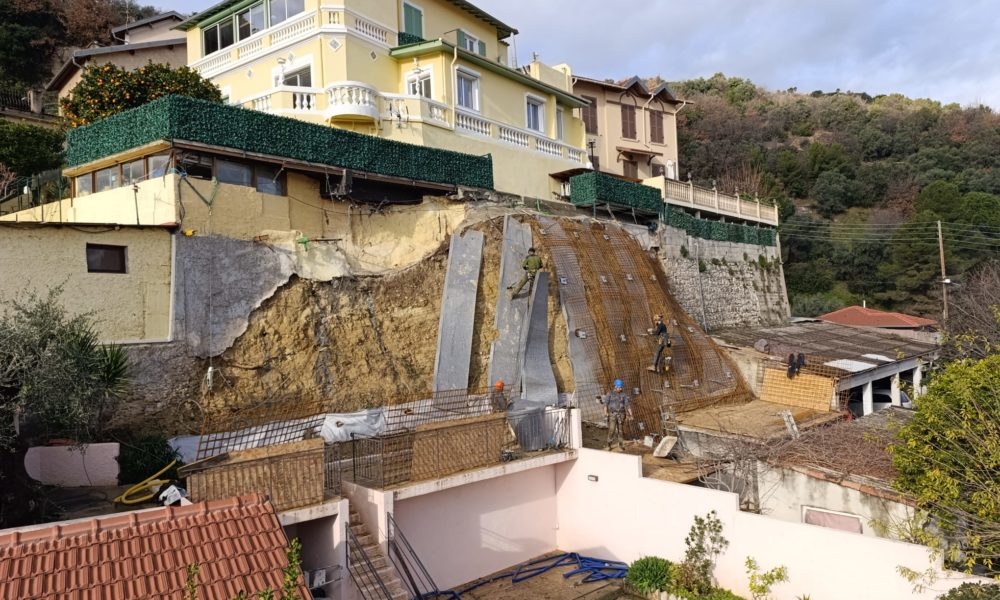 Béton projeté et parois clouées Béton projeté et parois clouées