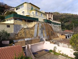 Béton projeté et parois clouées