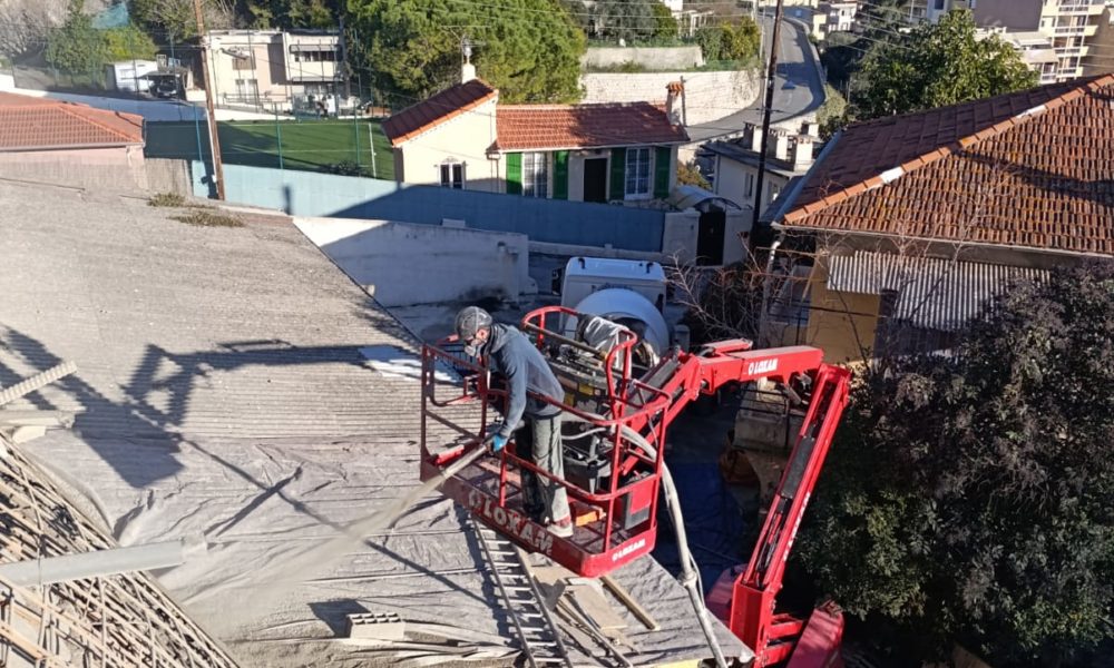 Béton projeté et parois clouées Béton projeté et parois clouées